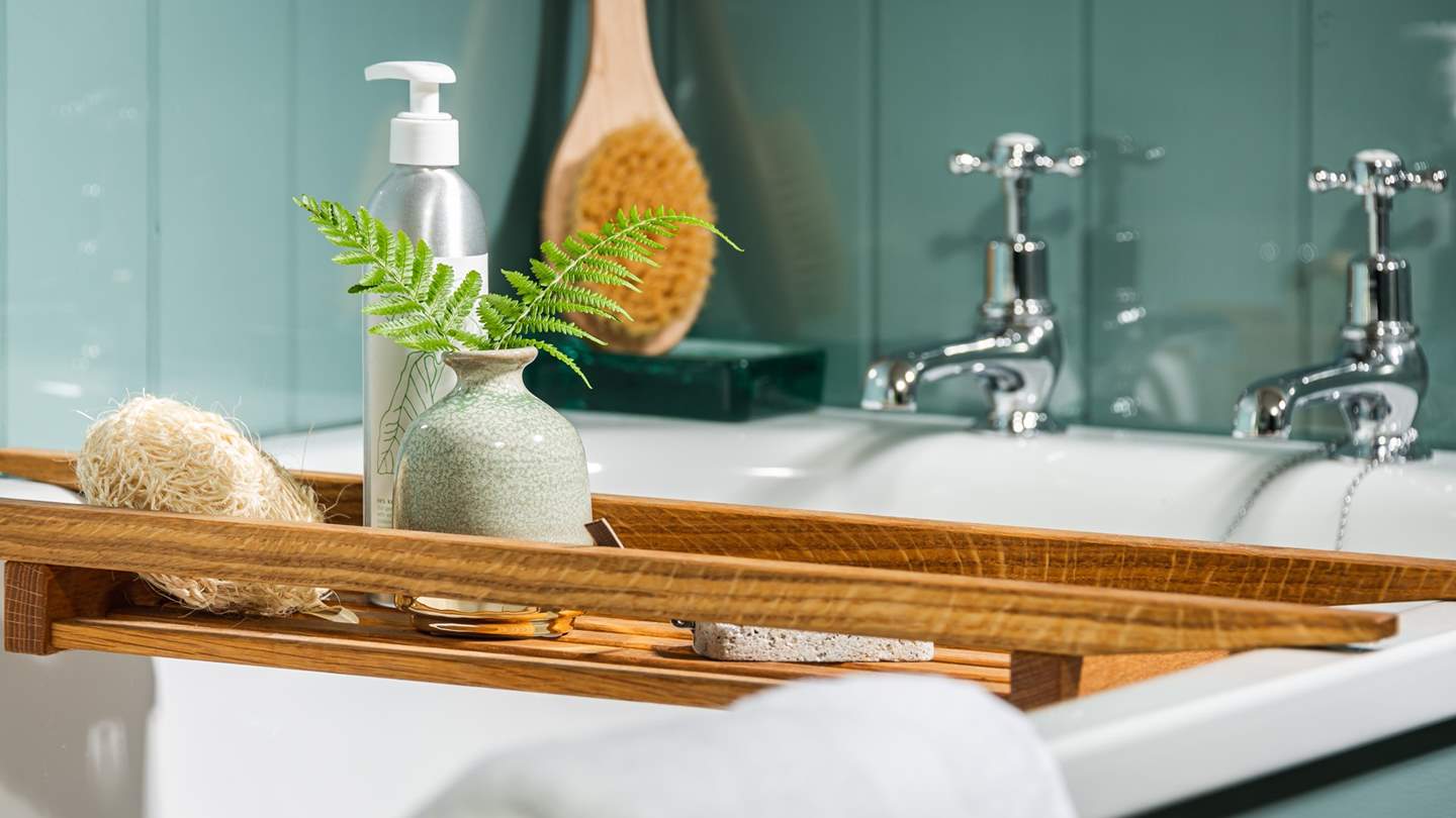 Holidays are all about having time for a deep soak in the bath...