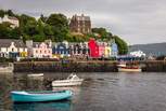 Colourful Tobermory, Mull's largest town