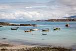 Fishing boats hint of the incredible seafood available to try during your stay