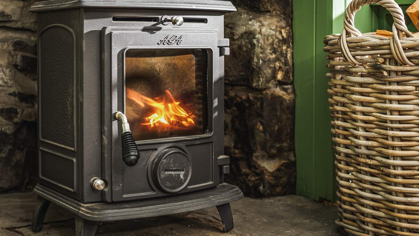 Nothing beats the cosy warmth of a wood burner after a brisk walk...