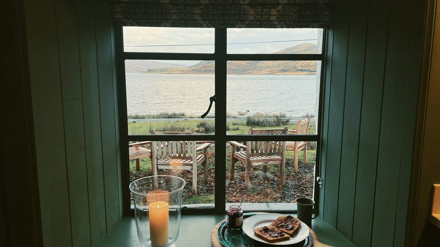 Heavenly window seat moments await... 