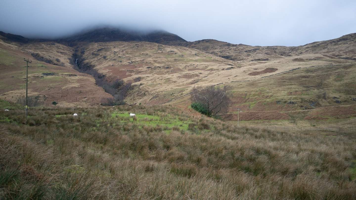 Mountainous vistas await...