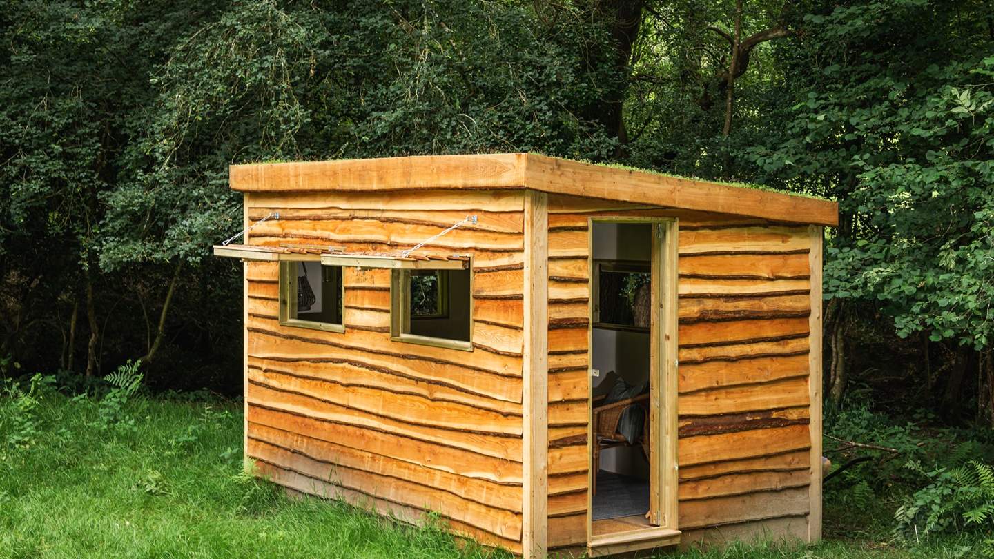 Discover the sanctuary of a luxurious birdwatching cabin - the perfect woodland hideaway