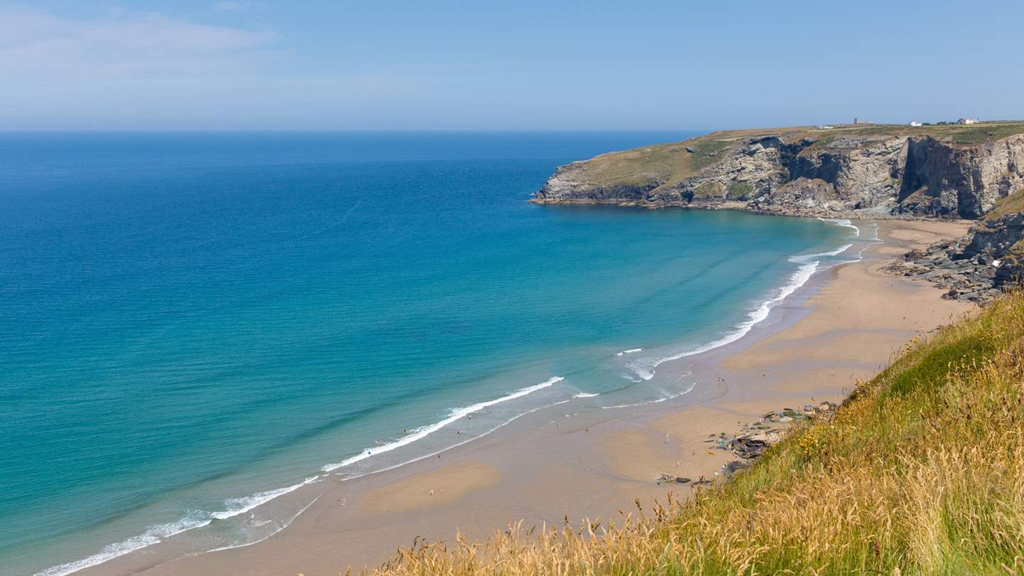Stunning Trebarwith Strand awaits...