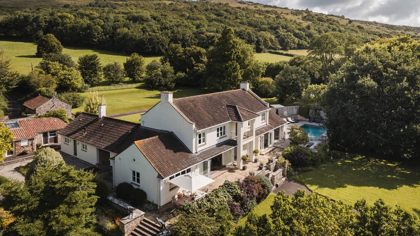 A heavenly homestay awaits for those seeking a grand getaway, set within the quaint Somerset village of Compton Bishop