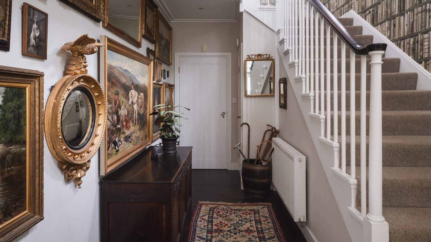 Take the stairs to the first floor...