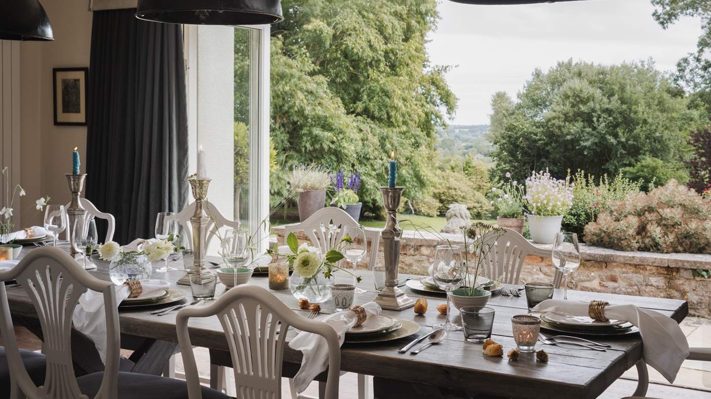 Any occasion is made all-the-more heavenly with the backdrop of verdant views across the rolling gardens and beyond
