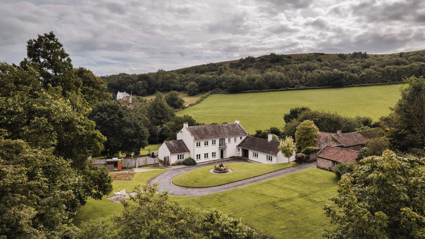 You may never wish to leave the idyllic grounds of this splendid sojourn...