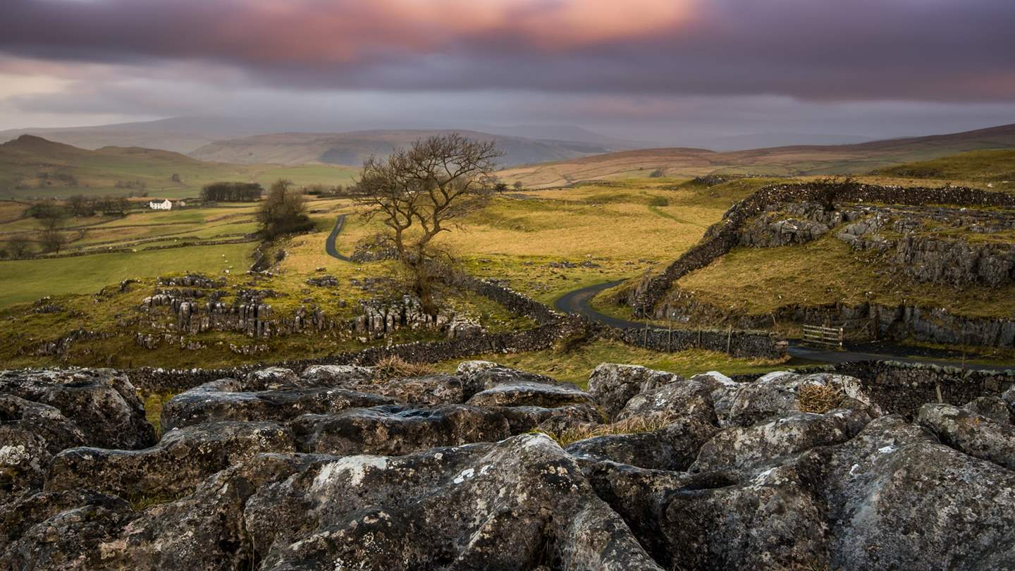 The stunning Yorkshire Dales await to be explored...