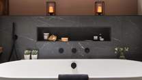 The sumptuous bathtub for two - the ultimate in relaxation