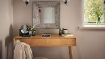 The pretty dressing table