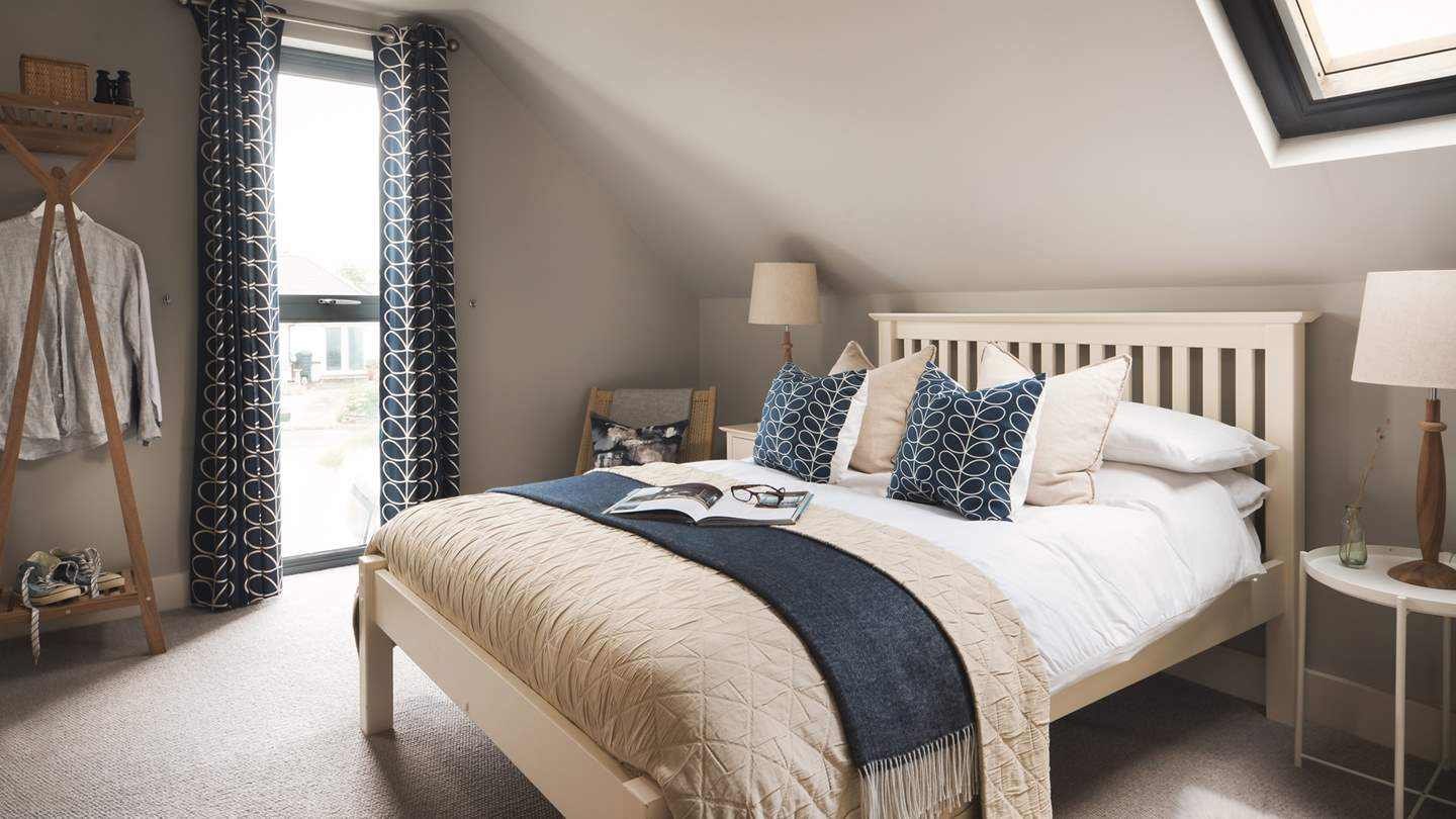 The first floor double bedroom