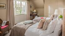 The third and fourth bedrooms both have zip and link beds, meaning they can be made up as king sized beds or twin beds