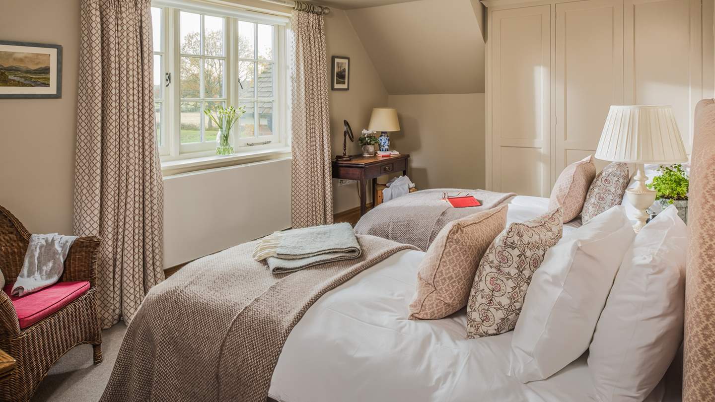 The third and fourth bedrooms both have zip and link beds, meaning they can be made up as king sized beds or twin beds