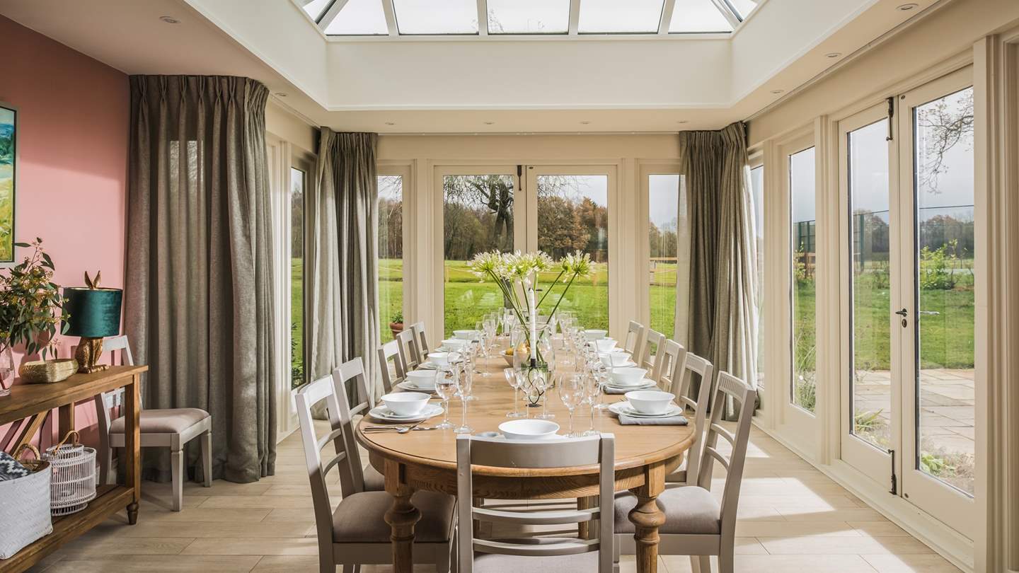 Step through the front door and you will be met by a gorgeously furnished, warm and welcoming home, where style and luxury has been paired seamlessly with comfort and calm