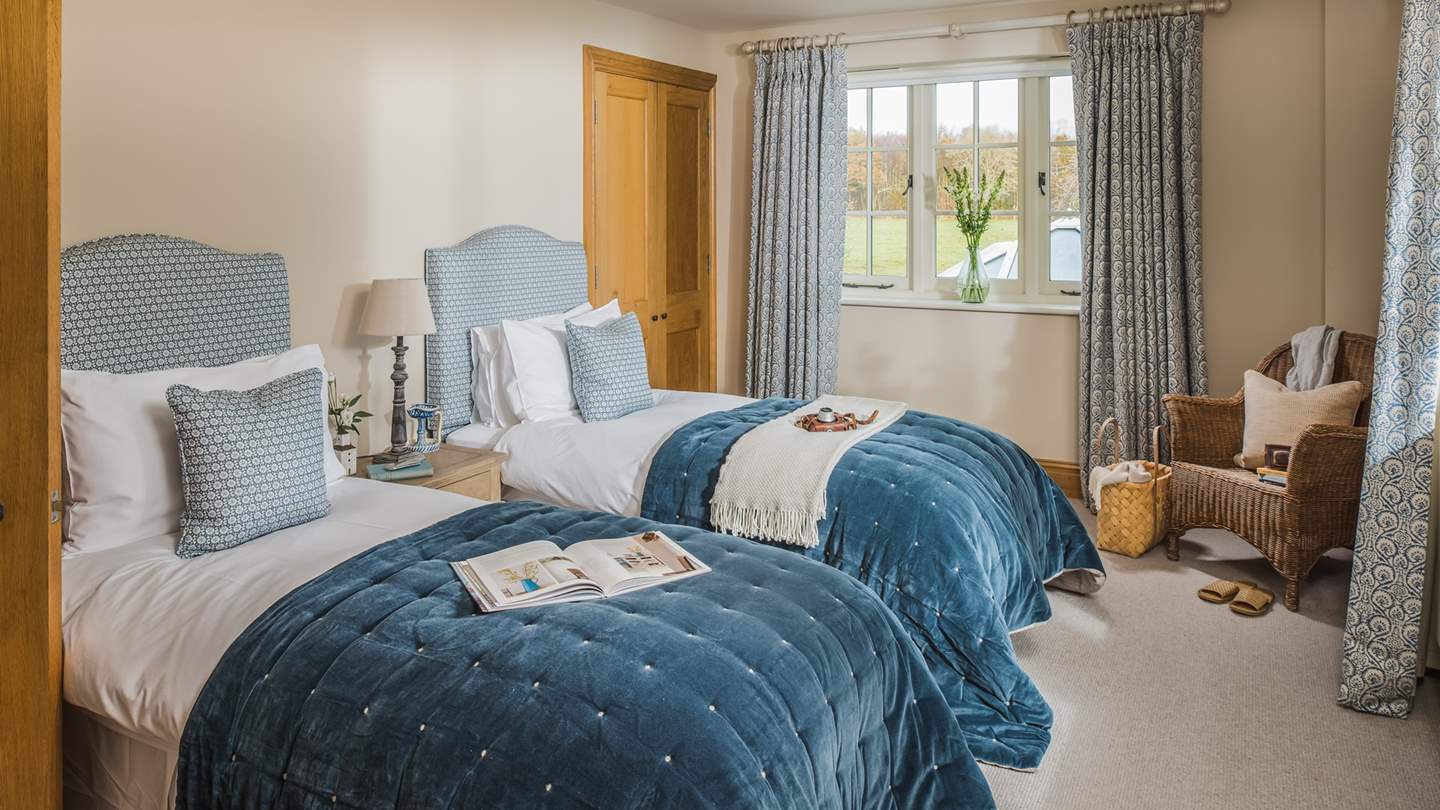 With zip and link beds, these rooms are perfect for little ones or friends staying together