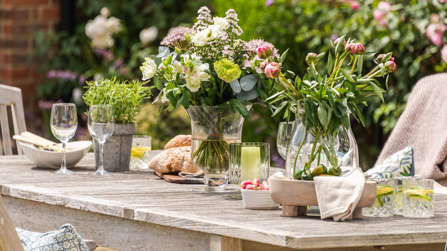 A dreamy setting for long lunches...