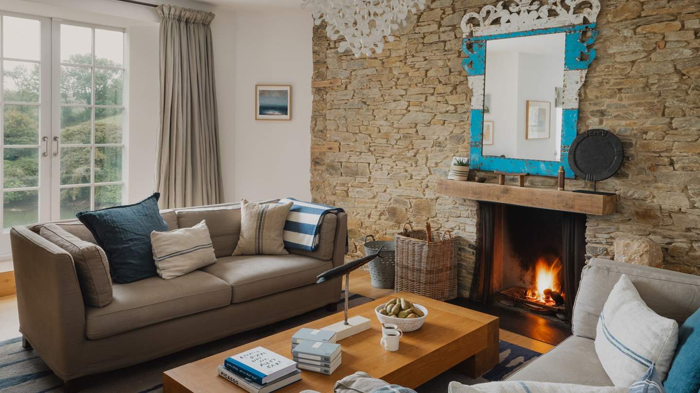 Fireside moments and quiet conversations are promised at our luxury retreat 