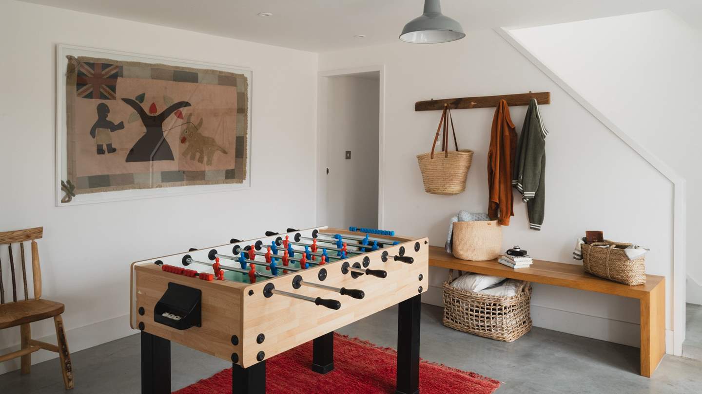 Enjoy a friendly competition of table football in the heart of The Coach House 