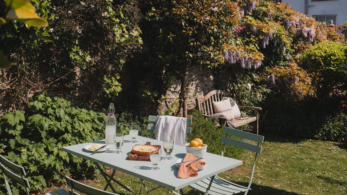 Whatever time of year it is , the garden is a wonderful paradise to escape to