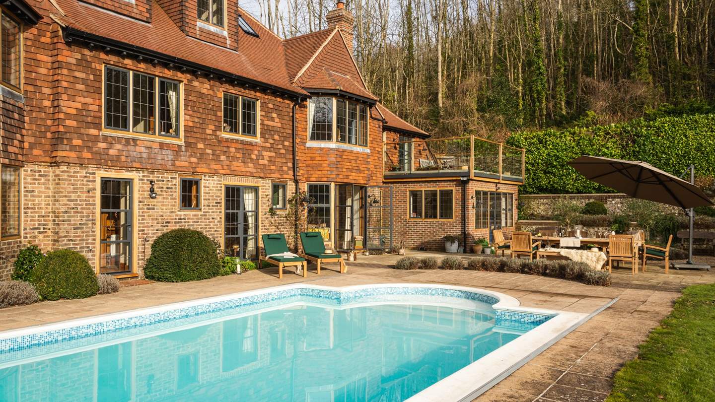 The perfect getaway for larger gatherings, complete with a swimming pool