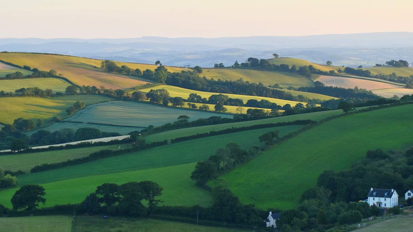 Surrounded by rolling countryside, our heavenly retreat promises endless rural scenes 