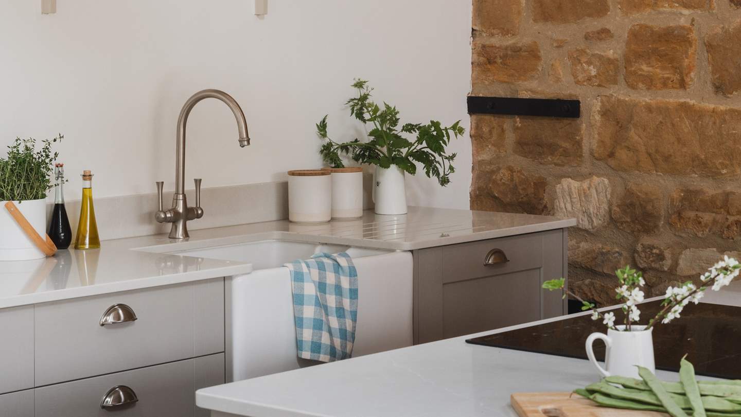 Perfectly equipped with everything you could need to create culinary delights together...