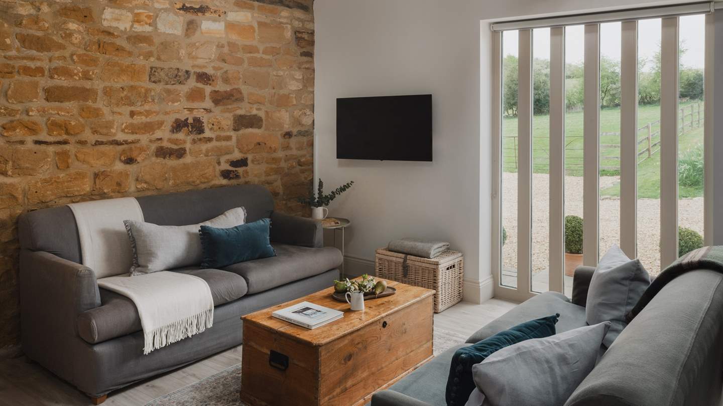 Uncover two comfy sofas to settle in for snug evenings together