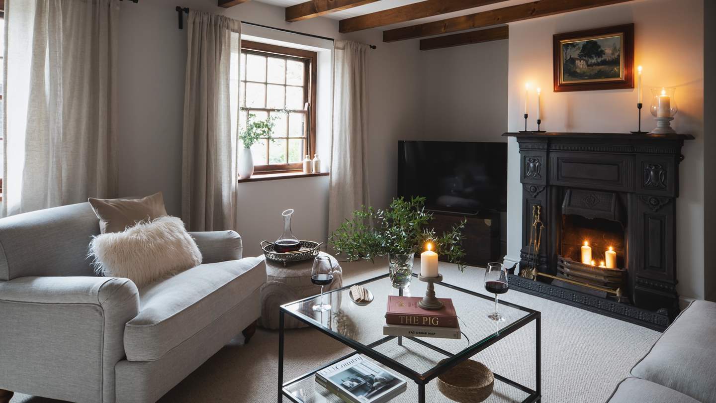 The perfect spot to curl up with a glass of something special!