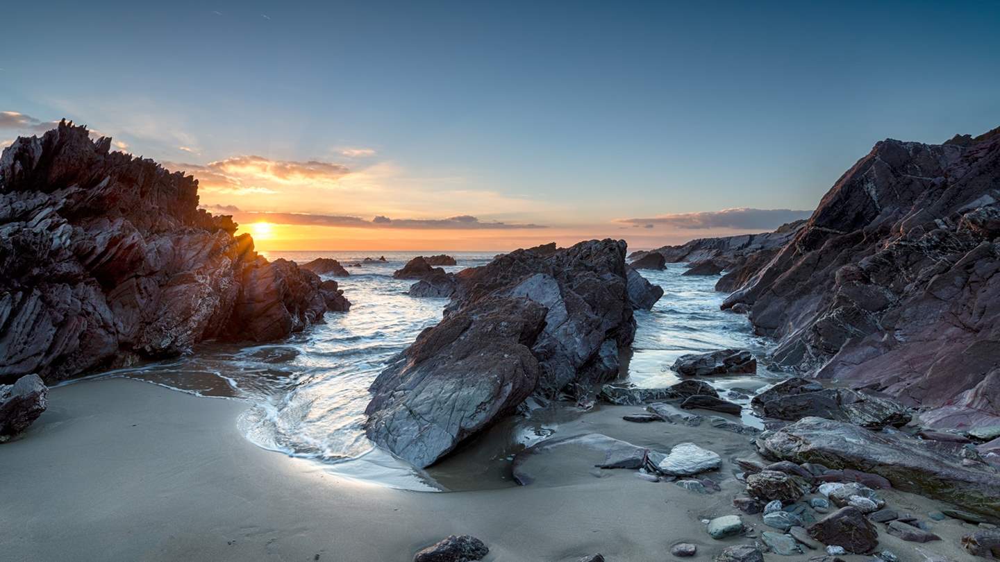 Whitsand Bay beach is simply spectacular