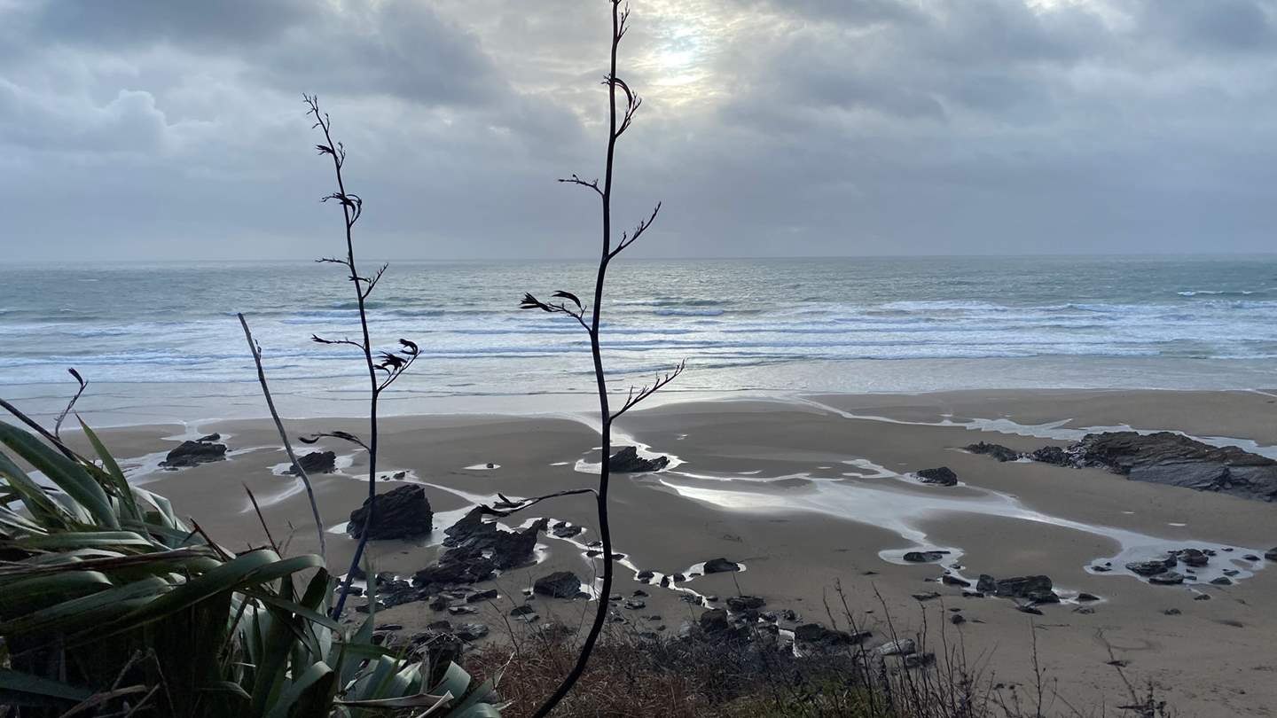 A wander down to the beach is a must when the tide is out