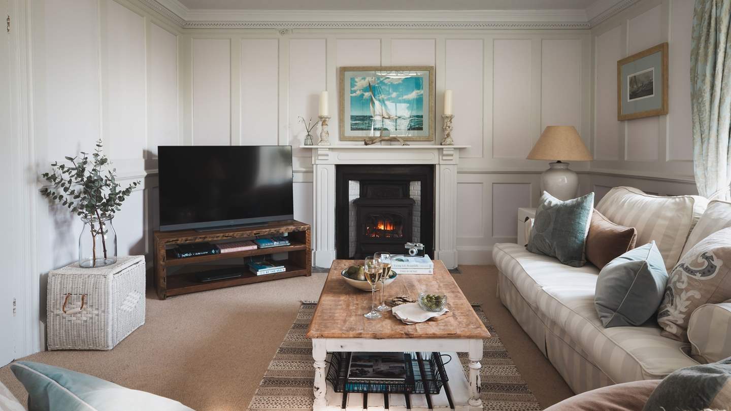 The cosiest of sitting rooms to kick back and relax after a day exploring 