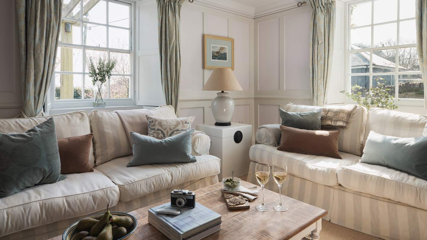 Let the sunshine pour in through the beautiful dual aspect windows