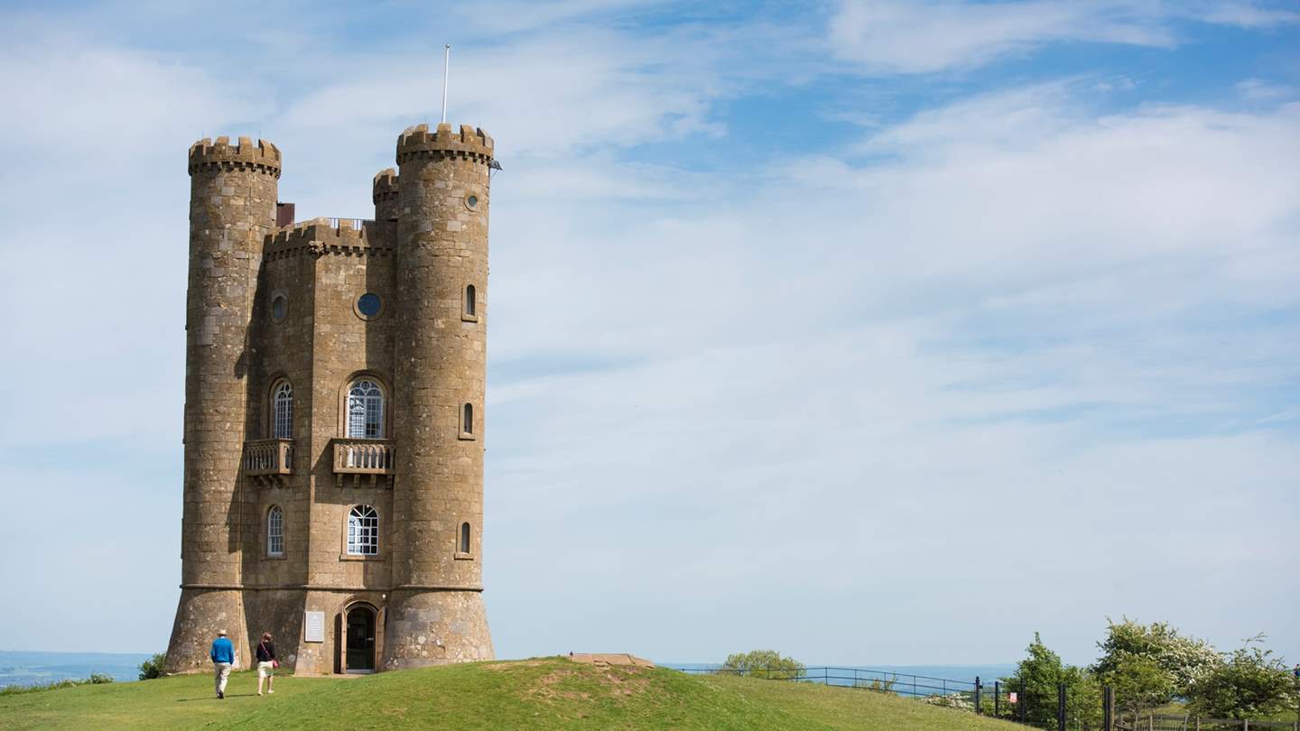 Explore the local beauty spots, such as Broadway Tower