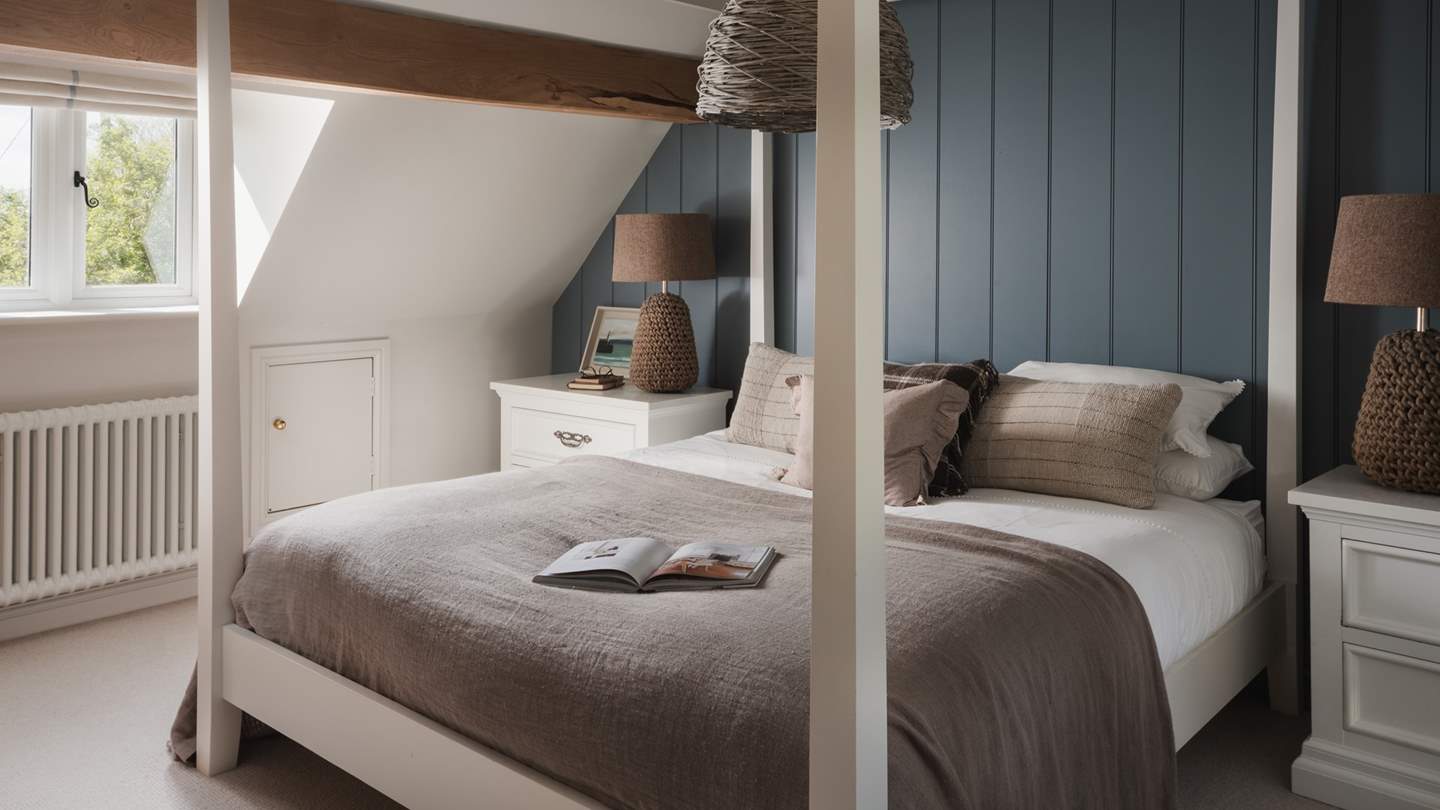 Beautifully decorated with boho-chic features, enhance the dreamy style of this bedroom space