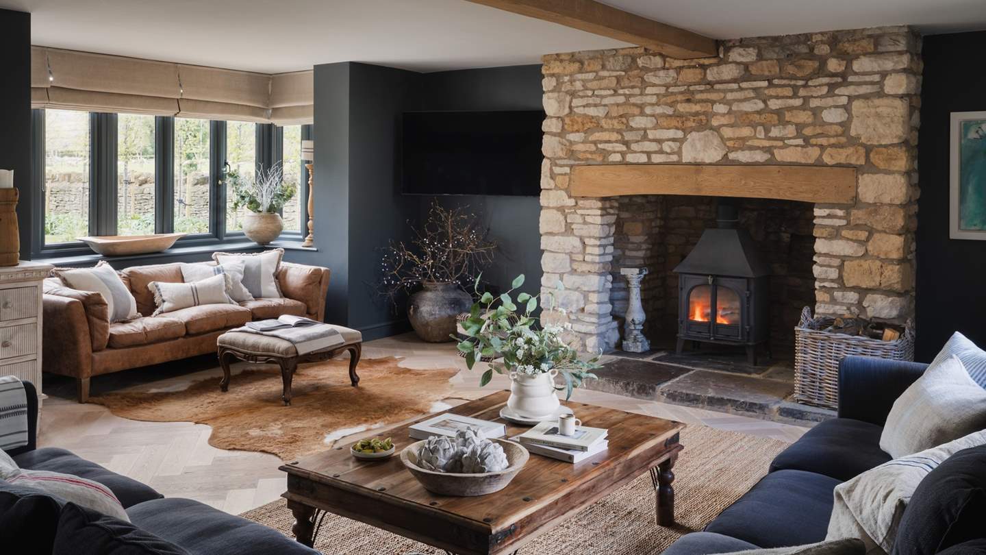 Our elegant escape to the country promises chic interiors and rustic features in harmony with its unique setting, curating a calming retreat from reality