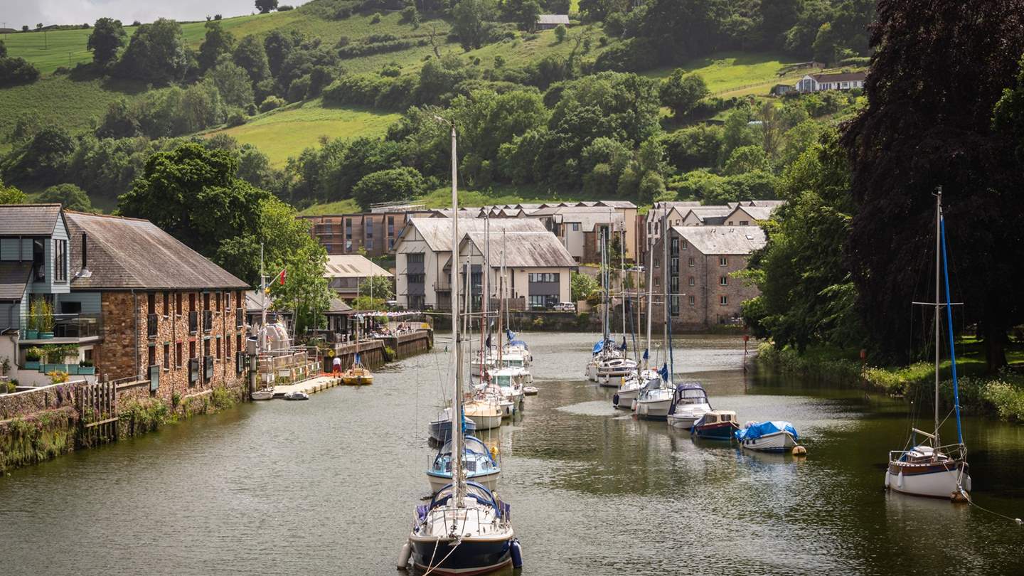 Totnes is a fantastic place to explore whatever time of year it is 