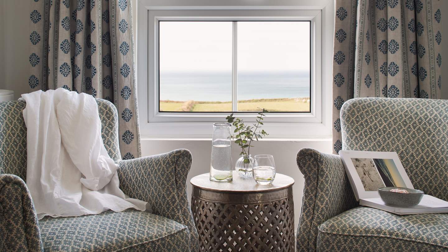 With breath-taking sea views to sit and admire 