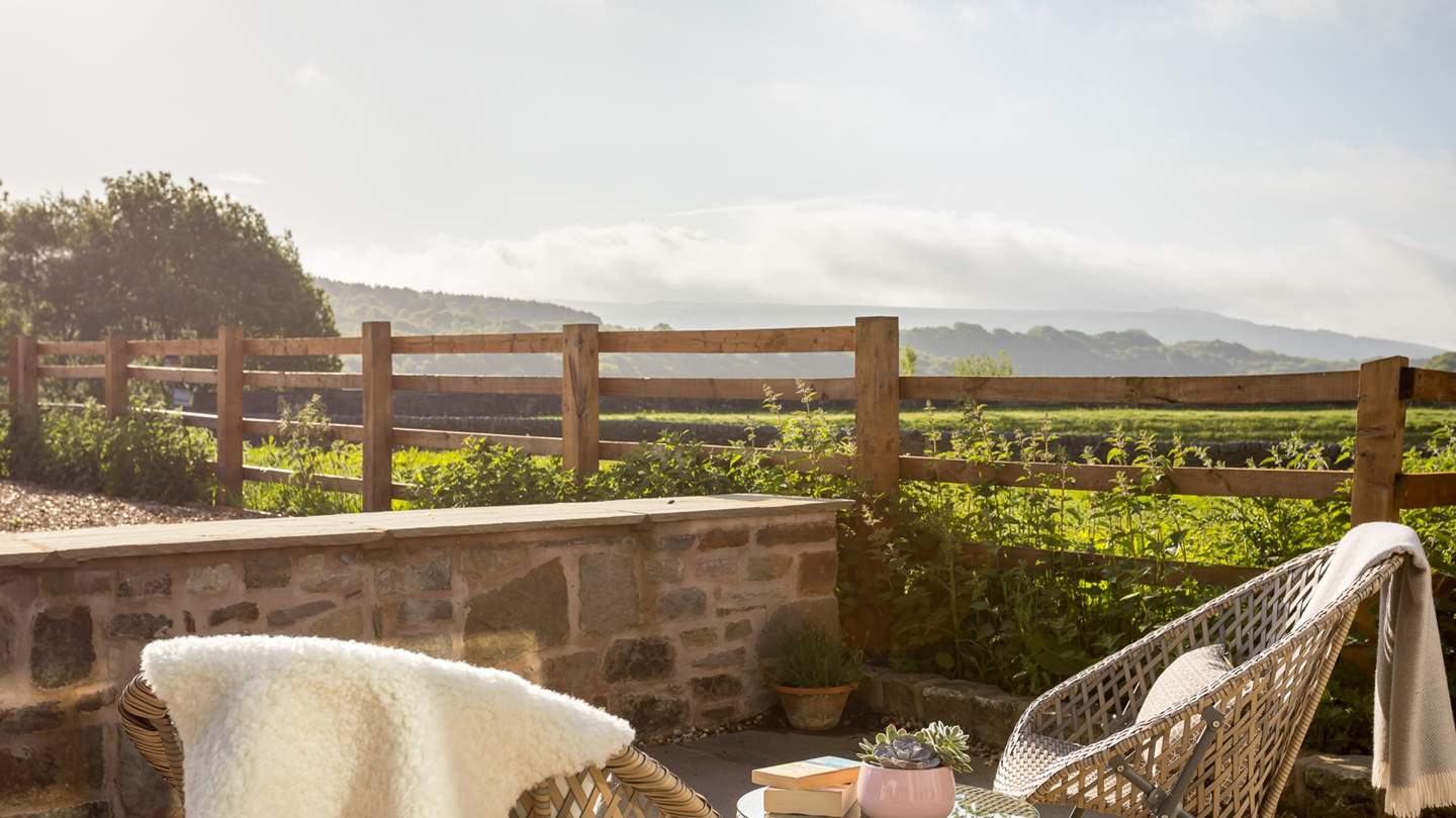 Savour morning coffee from the bedroom balcony 