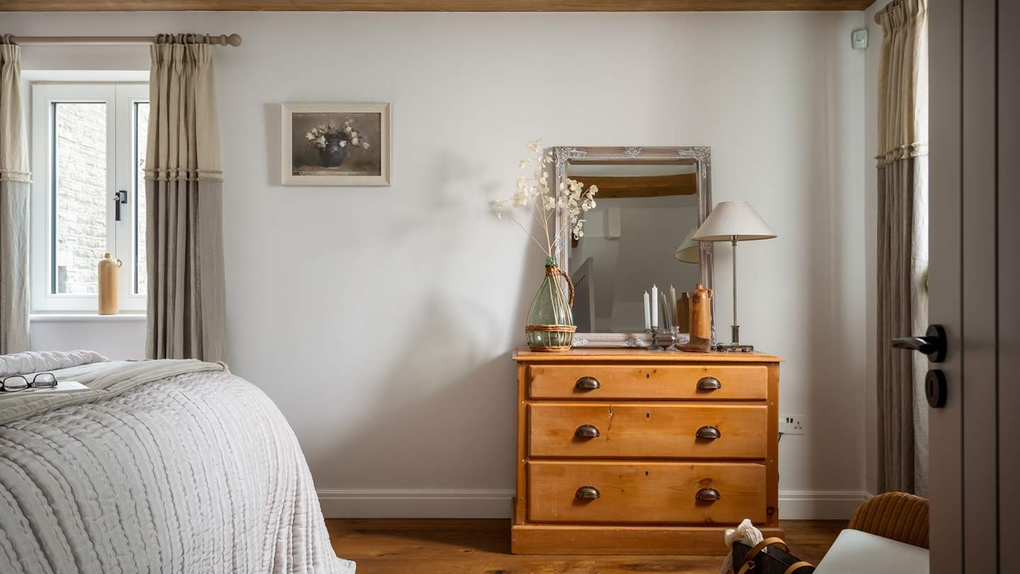 There's plenty of storage space for your belongings