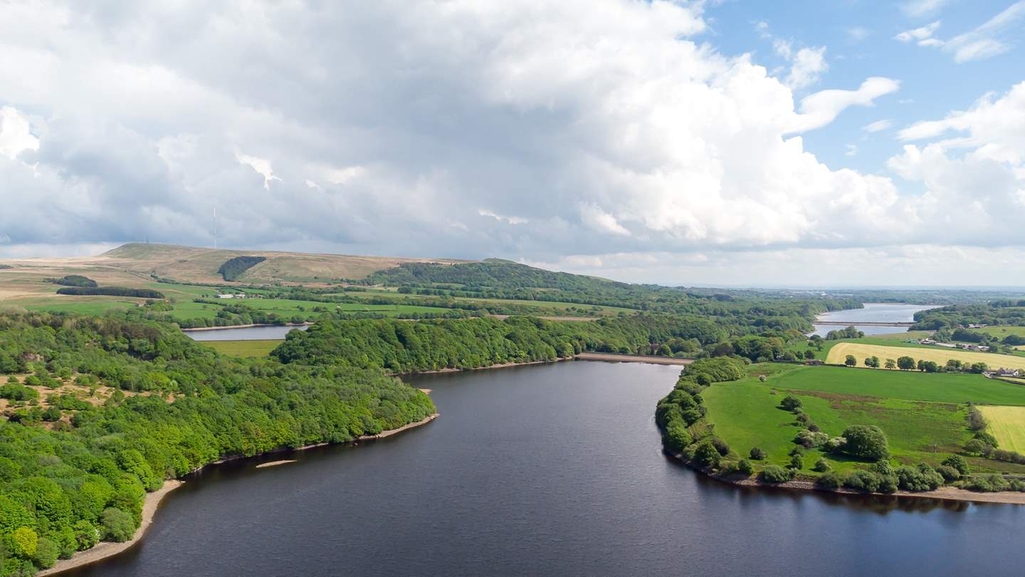Anglezarke Reservoir, part of the 'Lancashire Lake District'