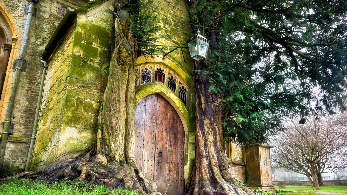 St Edward's Church in Stow-on-the-Wold is said to have inspired J R R Tolkien