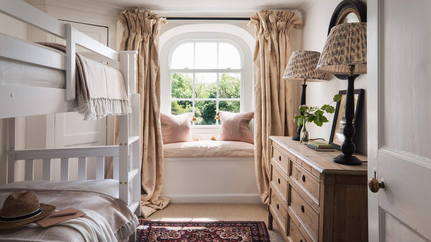 Finally, the adorable bunk room, perfect for the little ones 