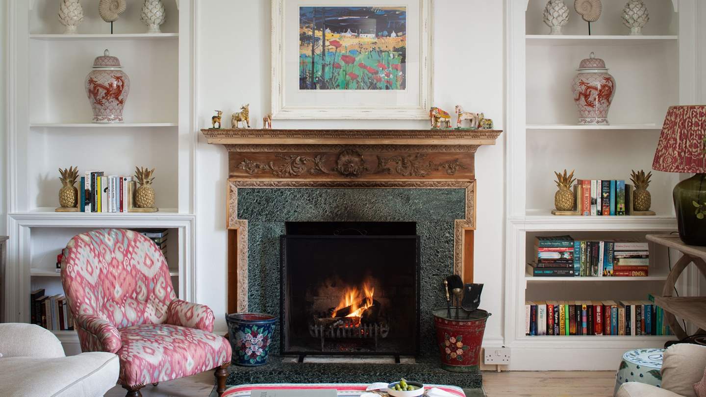 The ornaments dotted around this space are simply stunning...