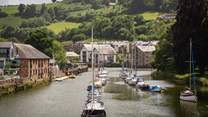 Totnes is a fantastic place to explore whatever time of year it is