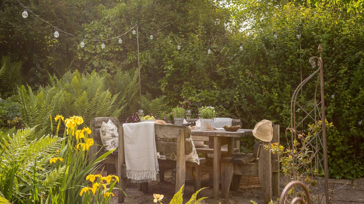 A wonderful spot for alfresco meals