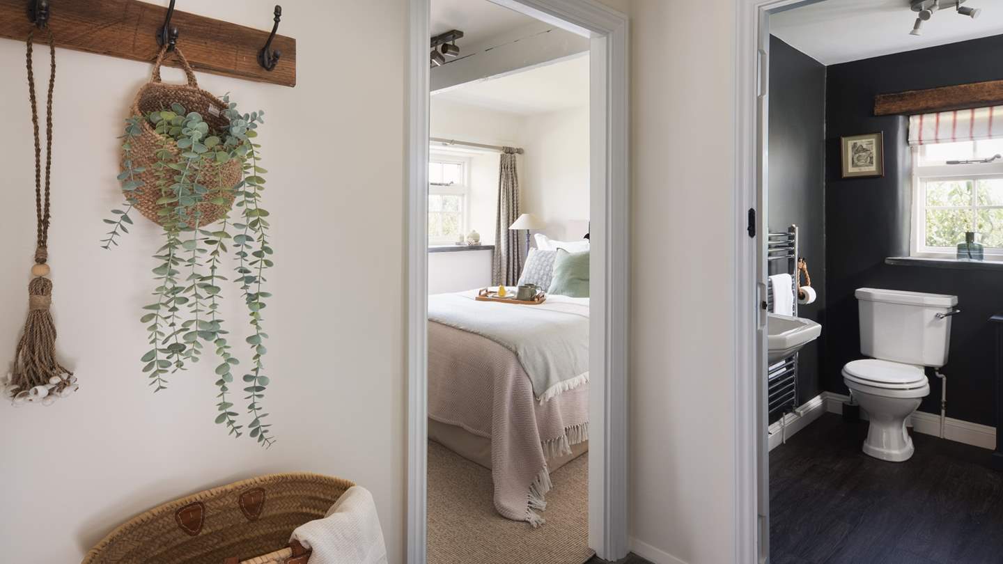 The second bedroom is next to the family bathroom