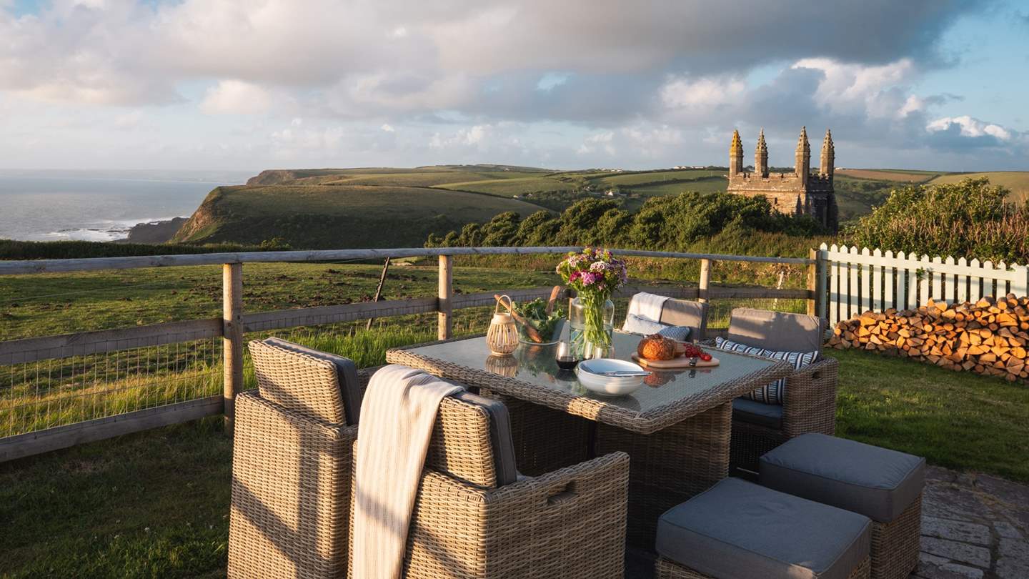 With epic sunsets and ever-changing skies, you'll never bore of this view