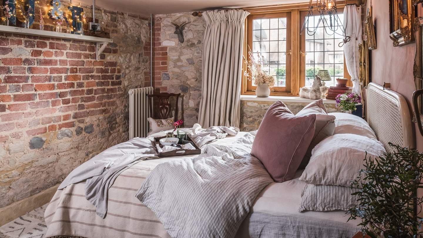 You’ll not find a more fairy-tale room to fall asleep in...