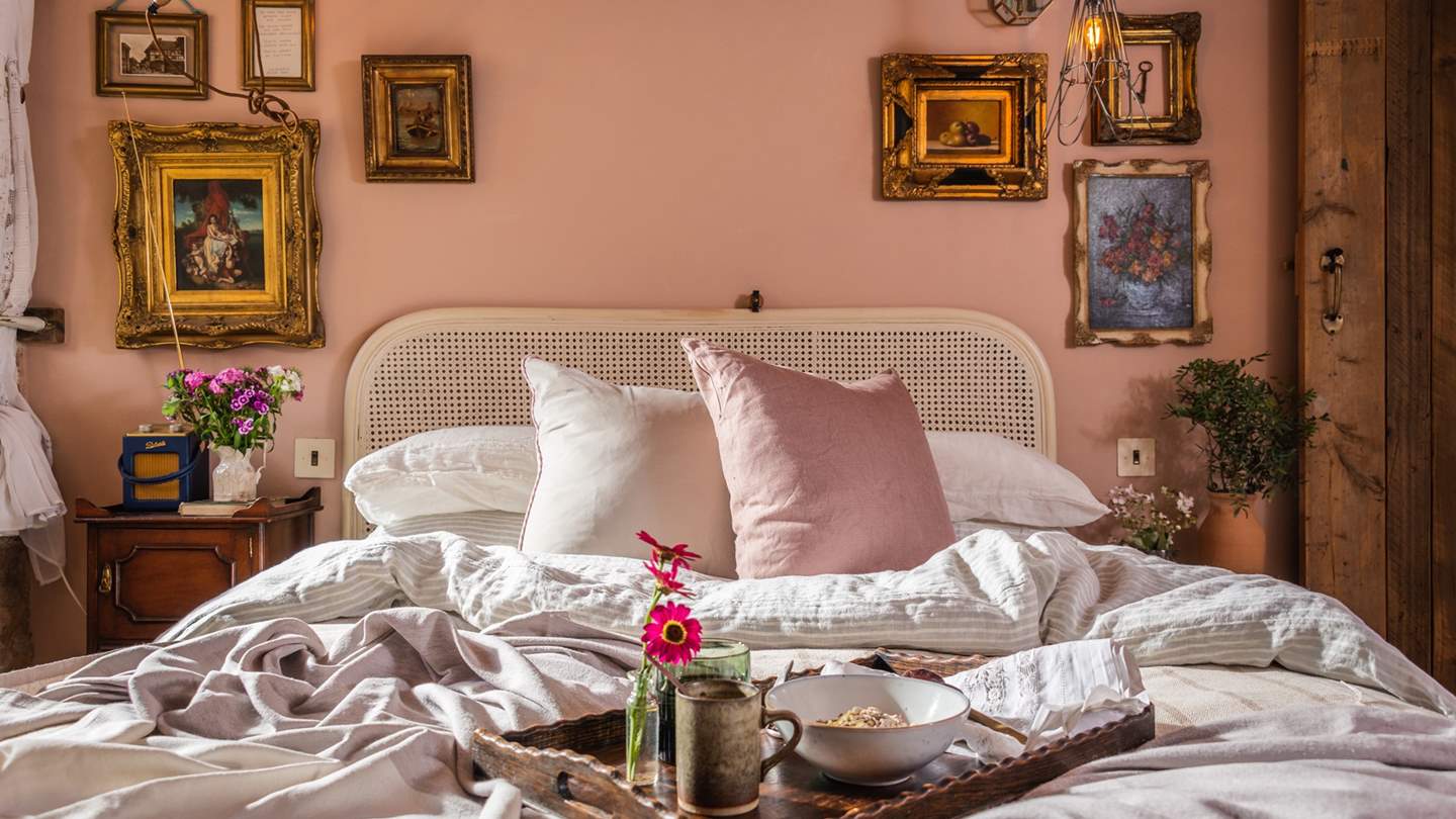 This lovely bedroom is located on the ground floor